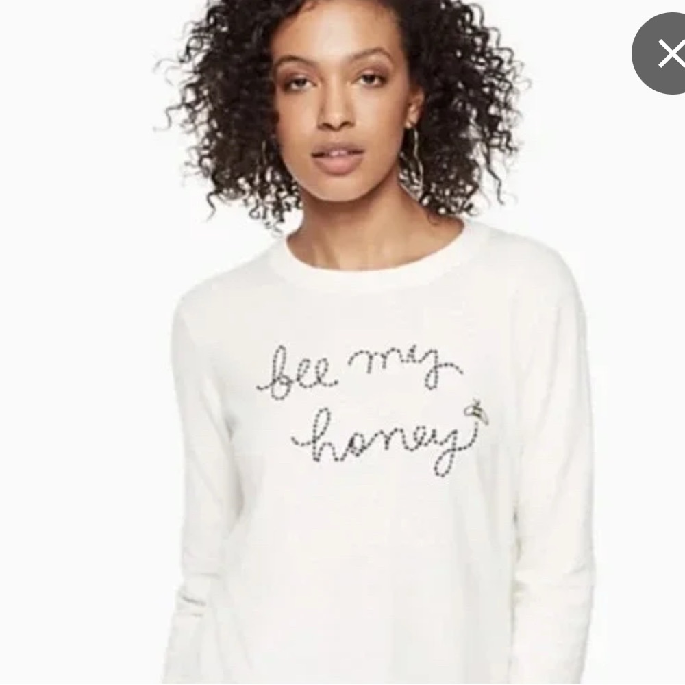 kate spade “bee my honey” sweater